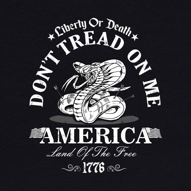 Don't Tread on me, Liberty or Death by creativegraphics247